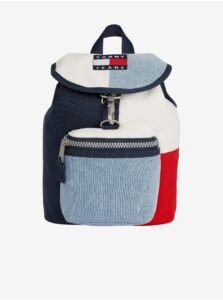 White-blue Women's Small Backpack Tommy