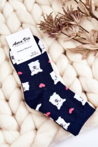 Women's funny alpaca socks