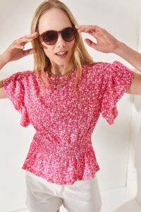Olalook Blouse - Pink -