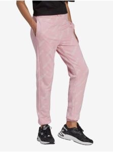 Pink Women's Patterned Sweatpants adidas