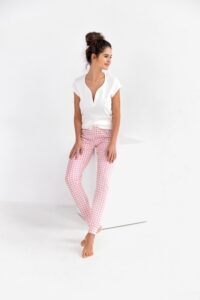 Pyjamas Anastasia Ecru-Pink