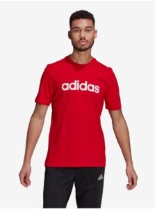 Red Men's T-Shirt adidas Performance
