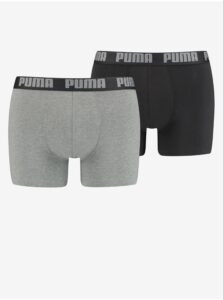 Set of two men's boxers in light gray