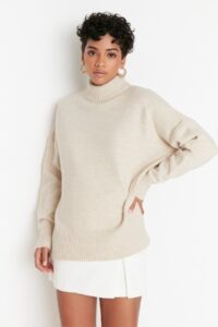 Trendyol Sweater - Beige