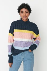Trendyol Sweater - Blue -