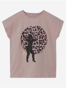 Pink Girl T-Shirt name it Just