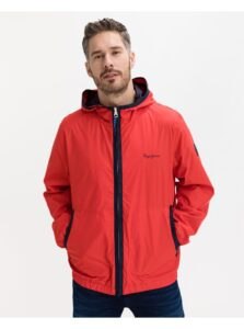 Red Men's Jacket Pepe Jeans