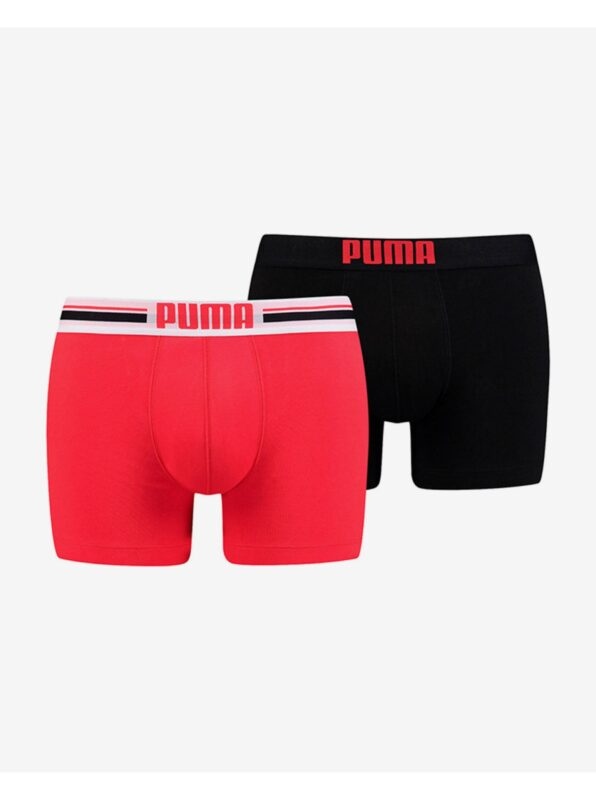 Set of two men's boxers in red