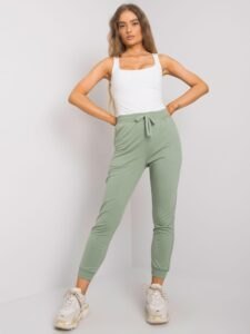 Women's Green Sweatpants by