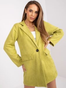 Women's light green blazer made of