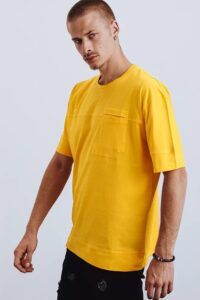 Yellow men's T-shirt