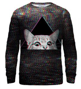 Bittersweet Paris Unisex's Technocat Sweater