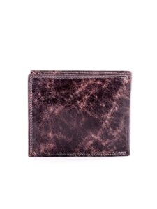 Black and brown leather wallet