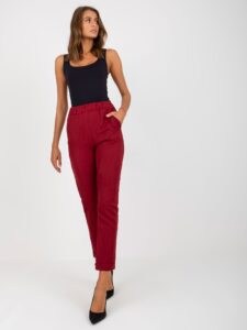 Chestnut women's trousers made
