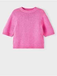 Dark pink girly sweater name it
