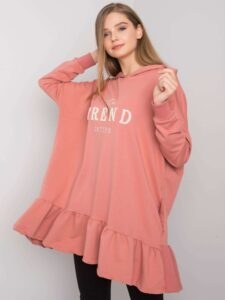 Dusty pink sweatshirt with