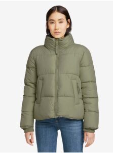 Green Women's Quilted Winter Jacket Tom