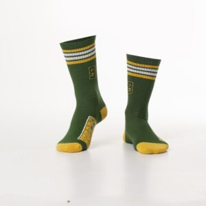 Men's green sports socks