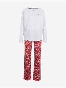 White-Red Patterned Pyjamas Tommy Hilfiger