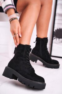 Women's Ankle Flat Boots