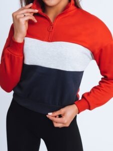 Women's red sweatshirt DESTA