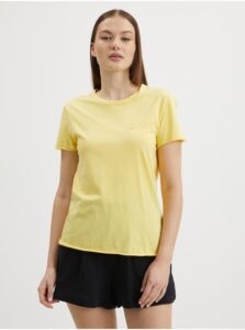 Yellow basic T-shirt ONLY Fruity