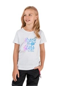 Biele dievčenské tričko SAM