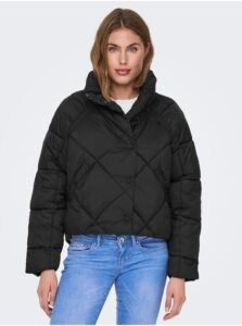 Black Ladies Quilted Jacket ONLY