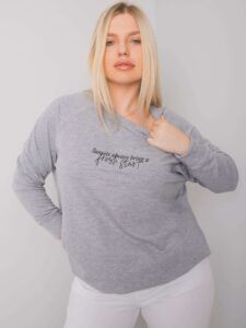 Grey Melange Women's Sweatshirt