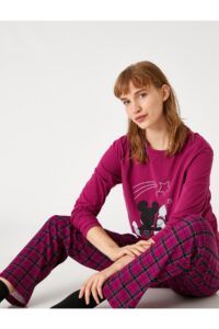 Koton Pajama Set - Purple