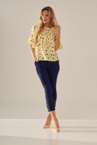 Lady's blouse with lemon and