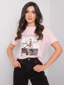 Pink T-shirt with
