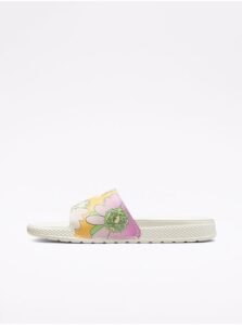Pink Women's Floral Slippers Converse All