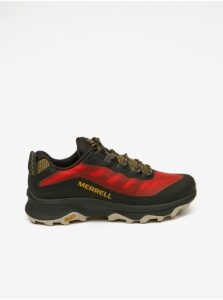 Red and Black Mens Outdoor Shoes Merrell