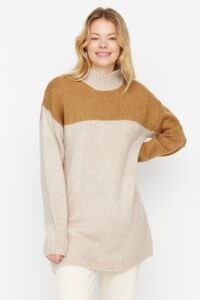 Trendyol Sweater - Gray -