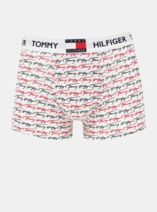 White Mens Patterned Boxers Tommy