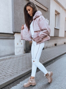 Women's jacket OLIVIERA pink