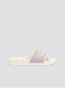 Cream-Purple Women's Slippers Liu Jo