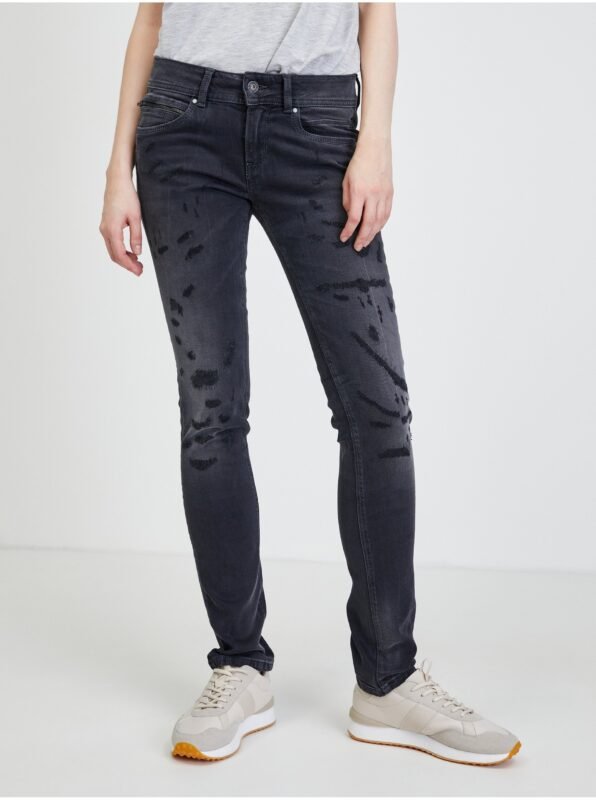 Dark Grey Women's Slim Fit Jeans