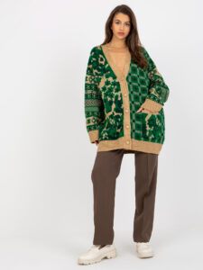 Green and camel warm