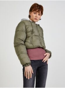 Green quilted Shortened Jacket TALLY