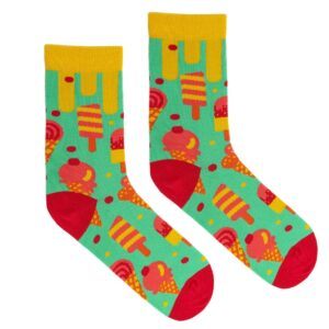 Kabak Unisex's Socks Organic Patterned