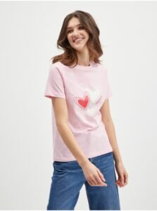 Pink Women's T-Shirt Converse
