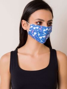 Reusable blue mask with