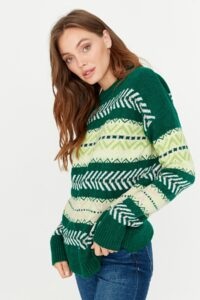 Trendyol Sweater - Green -