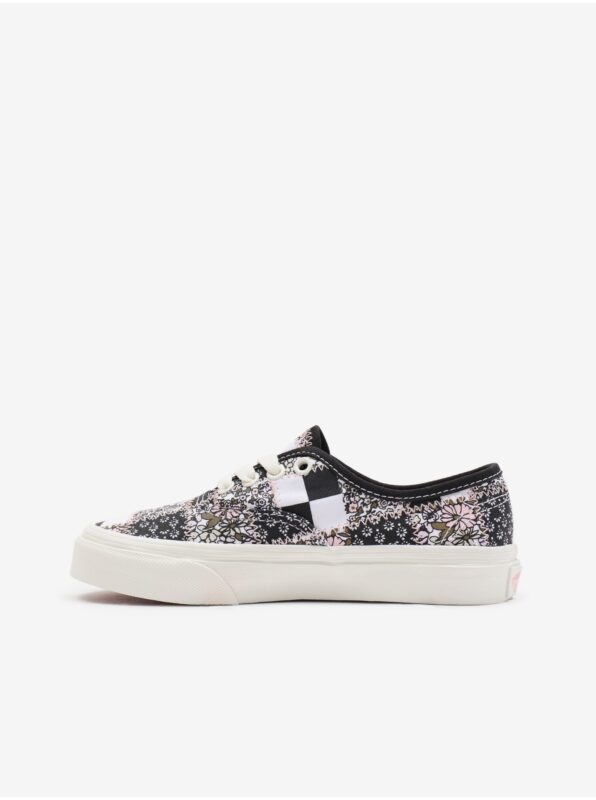 Black-and-White Girls Patterned Sneakers VANS