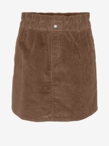 Brown Corduroy Skirt Noisy May
