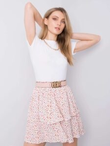 Carie SUBLEVEL white skirt