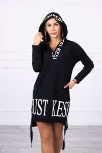 Dress with hood and