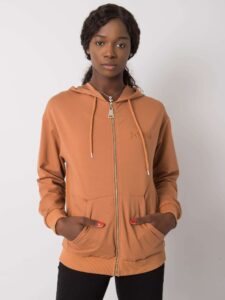 Light brown sweatshirt with